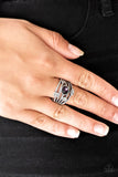 Cosmic Combo - Purple Ring - Paparazzi Accessories Ring Bedazzle Me Pretty Mobile Fashion Boutique