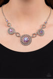Cosmic Cosmos - Purple Necklace - Paparazzi Accessories Necklace Bedazzle Me Pretty Mobile Fashion Boutique