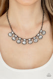 Cosmic Countess - Black Necklace - Paparazzi Accessories Necklace Bedazzle Me Pretty Mobile Fashion Boutique