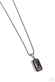 Cosmic Curator - Black Necklace - Paparazzi Accessories Necklace Bedazzle Me Pretty Mobile Fashion Boutique