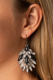 COSMIC-politan - Black Earrings - Paparazzi Accessories Earrings Bedazzle Me Pretty Mobile Fashion Boutique