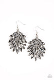 COSMIC-politan - Silver Earrings - Paparazzi Accessories Earrings Bedazzle Me Pretty Mobile Fashion Boutique
