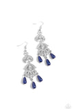 Cosmopolitan Combo - Blue Earrings - Paparazzi Accessories Earrings Bedazzle Me Pretty Mobile Fashion Boutique
