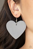 Country Crush - Silver Earrings - Paparazzi Accessories Earrings FS-Bedazzle Me Pretty Mobile Fashion Boutique