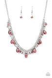 Courageously Catwalk - Purple Necklace - Paparazzi Accessories Necklace Bedazzle Me Pretty Mobile Fashion Boutique