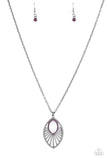 Court Couture - Purple Necklace - Paparazzi Accessories Necklace Bedazzle Me Pretty Mobile Fashion Boutique