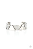 Couture Crusher - Silver Bracelet - Paparazzi Accessories Bracelet Bedazzle Me Pretty Mobile Fashion Boutique