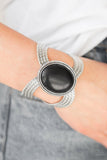 Coyote Couture - Black Bracelet - Paparazzi Accessories Bracelet Bedazzle Me Pretty Mobile Fashion Boutique