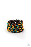 Cozy in Cozumel - Multi Bracelet - Paparazzi Accessories Bracelet Bedazzle Me Pretty Mobile Fashion Boutique