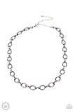 Craveable Couture - Black Necklace - Paparazzi Accessories Necklace Bedazzle Me Pretty Mobile Fashion Boutique