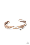 Craveable Curves - Brown Bracelet - Paparazzi Accessories Bracelet Bedazzle Me Pretty Mobile Fashion Boutique
