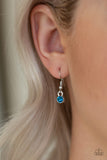 Crystal Chic - Blue Necklace - Paparazzi Accessories Necklace Bedazzle Me Pretty Mobile Fashion Boutique