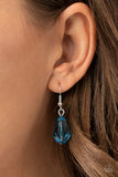 Crystal Enchantment - Blue Necklace - Paparazzi Accessories Necklace Bedazzle Me Pretty Mobile Fashion Boutique