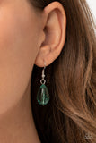 Crystal Enchantment - Green Necklace - Paparazzi Accessories Necklace Bedazzle Me Pretty Mobile Fashion Boutique