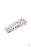 Cue the Sparklers - Multi Hair Clip - Paparazzi Accessories Hair Clip Bedazzle Me Pretty Mobile Fashion Boutique