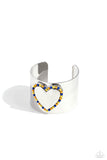 Cuffing Season - Yellow Bracelet - Paparazzi Accessories Bracelet Bedazzle Me Pretty Mobile Fashion Boutique