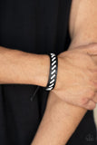 Culture Trip - Black Bracelet - Paparazzi Accessories Bracelet Bedazzle Me Pretty Mobile Fashion Boutique