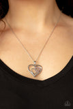 Cupid Charm - Pink Necklace - Paparazzi Accessories Necklace Bedazzle Me Pretty Mobile Fashion Boutique