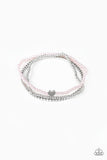 Cuter Than Cupid - Pink Bracelet - Paparazzi Accessories Bracelet Bedazzle Me Pretty Mobile Fashion Boutique