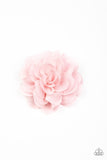 Dahlia Diva - Pink Hair Clip - Paparazzi Accessories Hair Clip Bedazzle Me Pretty Mobile Fashion Boutique