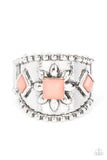 Daisy Diviner - Pink Ring - Paparazzi Accessories Ring Bedazzle Me Pretty Mobile Fashion Boutique