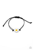 DAISY Little Thing - Black Bracelet - Paparazzi Accessories Bracelet Bedazzle Me Pretty Mobile Fashion Boutique