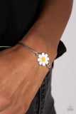 DAISY Little Thing - Silver Bracelet - Paparazzi Accessories Bracelet Bedazzle Me Pretty Mobile Fashion Boutique