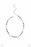 Dancing Dalliance - Multi Necklace - Paparazzi Accessories Necklace Bedazzle Me Pretty Mobile Fashion Boutique