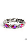 Dancing Diva - Pink Bracelet - Paparazzi Accessories Bracelet Bedazzle Me Pretty Mobile Fashion Boutique