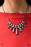Dangerous Dazzle - Black Necklace - Paparazzi Accessories Necklace Bedazzle Me Pretty Mobile Fashion Boutique