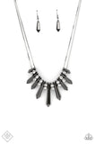 Dangerous Dazzle - Black Necklace - Paparazzi Accessories Necklace Bedazzle Me Pretty Mobile Fashion Boutique