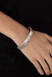 Dangerously Divine - Silver Bracelet - Paparazzi Accessories Bracelet Bedazzle Me Pretty Mobile Fashion Boutique