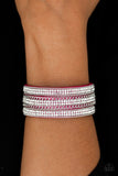 Dangerously Drama Queen - Pink Bracelet - Paparazzi Accessories Bracelet Bedazzle Me Pretty Mobile Fashion Boutique