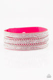 Dangerously Drama Queen - Pink Bracelet - Paparazzi Accessories Bracelet Bedazzle Me Pretty Mobile Fashion Boutique