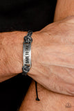 Dare to Fail - Silver Bracelet - Paparazzi Accessories Bracelet Bedazzle Me Pretty Mobile Fashion Boutique