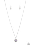 Day of Love - Purple Necklace - Paparazzi Accessories Necklace Bedazzle Me Pretty Mobile Fashion Boutique