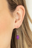 Day Trip Delights - Purple Necklace - Paparazzi Accessories Necklace Bedazzle Me Pretty Mobile Fashion Boutique
