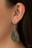 Daydreamy Dazzle - Silver Earrings - Paparazzi Accessories Earrings Bedazzle Me Pretty Mobile Fashion Boutique