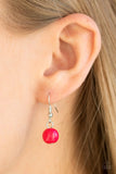 Daytime Drama - Pink Necklace - Paparazzi Accessories Necklace Bedazzle Me Pretty Mobile Fashion Boutique