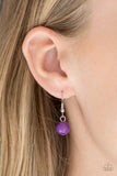 Daytime Drama - Purple Necklace - Paparazzi Accessories Necklace Bedazzle Me Pretty Mobile Fashion Boutique
