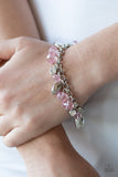 Dazing Dazzle - Pink Bracelet - Paparazzi Accessories Bracelet Bedazzle Me Pretty Mobile Fashion Boutique
