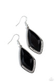 Deco Dazzle - Black Earrings - Paparazzi Accessories Earrings Bedazzle Me Pretty Mobile Fashion Boutique