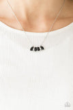 Deco Decadence - Black Necklace - Paparazzi Accessories Necklace Bedazzle Me Pretty Mobile Fashion Boutique