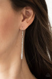Deco Decadence - White Necklace - Paparazzi Accessories Necklace Bedazzle Me Pretty Mobile Fashion Boutique