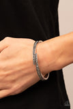 Deco Drama - Silver Bracelet - Paparazzi Accessories Bracelet Bedazzle Me Pretty Mobile Fashion Boutique