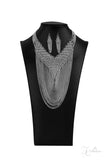 Defiant - 2020 Zi Collection Necklace - Paparazzi Accessories Necklace Bedazzle Me Pretty Mobile Fashion Boutique