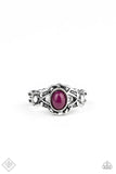 Definitely DOT! - Purple Ring - Paparazzi Accessories Ring Bedazzle Me Pretty Mobile Fashion Boutique