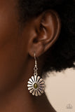 Delectably Daisy - Green Earrings - Paparazzi Accessories Earrings Bedazzle Me Pretty Mobile Fashion Boutique