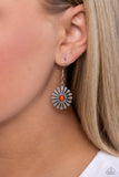 Delectably Daisy - Orange Earrings - Paparazzi Accessories Earrings Bedazzle Me Pretty Mobile Fashion Boutique