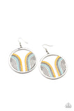 Delightfully Deco - Multi Earrings - Paparazzi Accessories Earrings Bedazzle Me Pretty Mobile Fashion Boutique